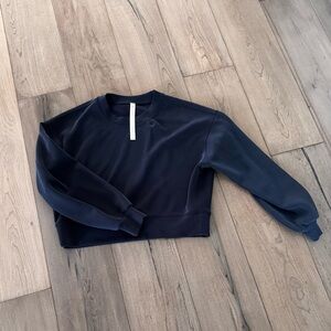 Lululemon Navy Blue Sweatshirt Size 4